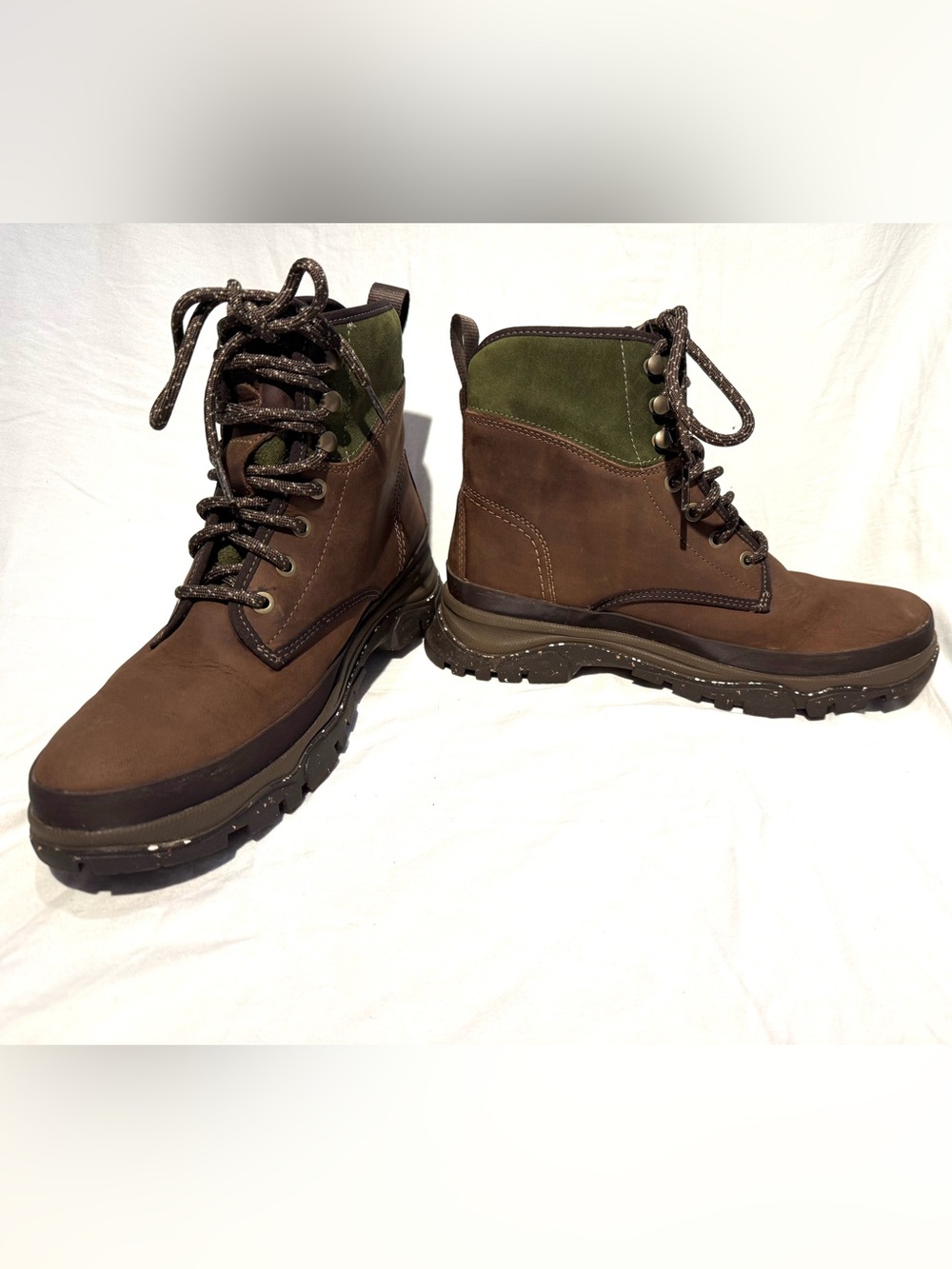 Ariat Moresby H20 Waterproof Boot Brown/Olive Women's 9.5 - Picture 2 of 14